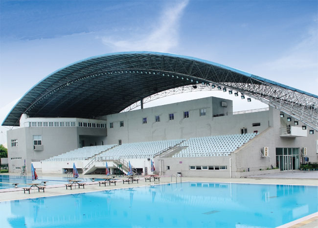 镇江游泳馆网架