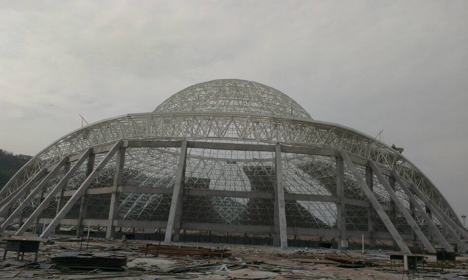 镇江体育场馆网架工程