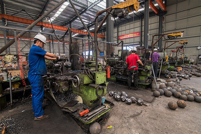 镇江网架配件车间